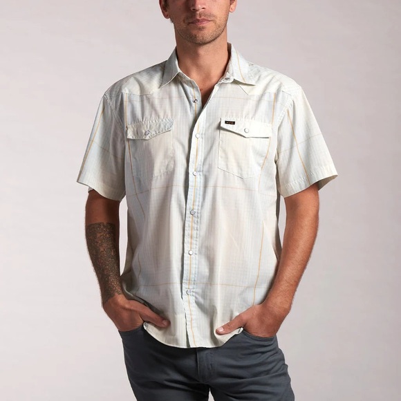 Howler Brothers H Bar Snap Shirt Size L - Picture 1 of 11